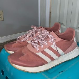 Vintage Pink Adidas Sneakers